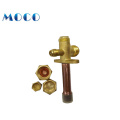 Brass Split Valve 3/4 Air Conditioner Valve AC Service Valve